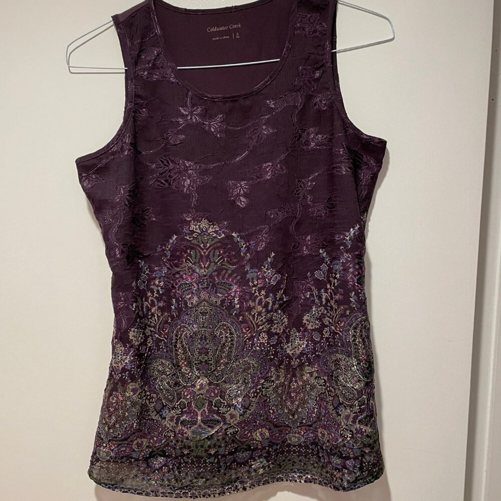 Coldwater Creek Ladies Shell Top